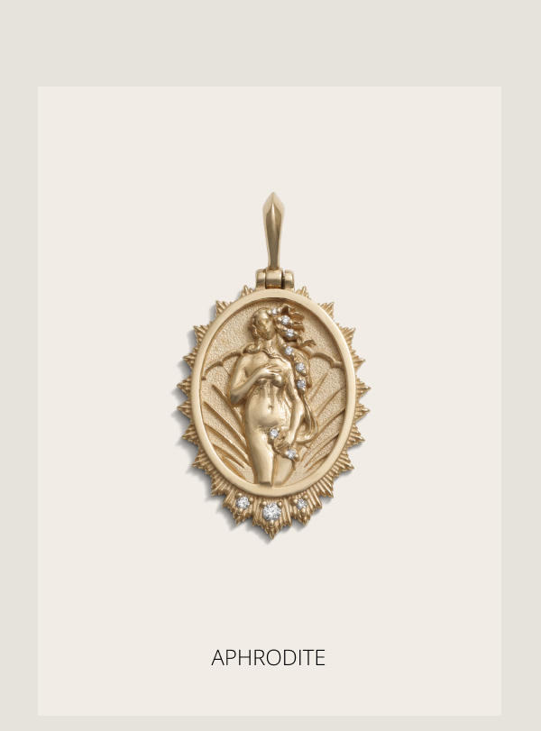 14k Aphrodite Necklace