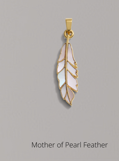 Mother of Pearl Feather