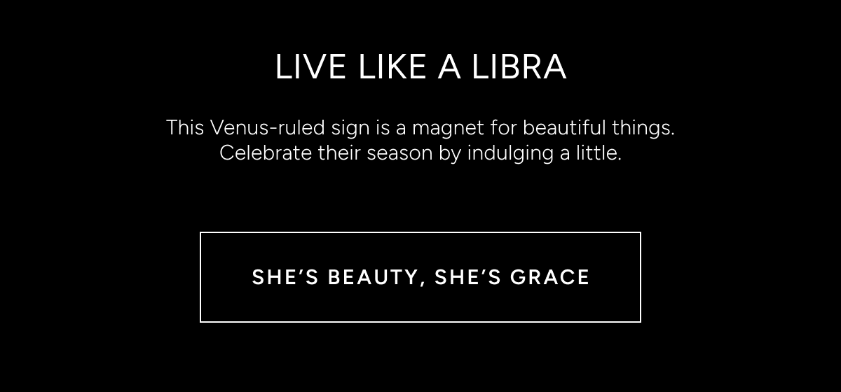 Live like a libra