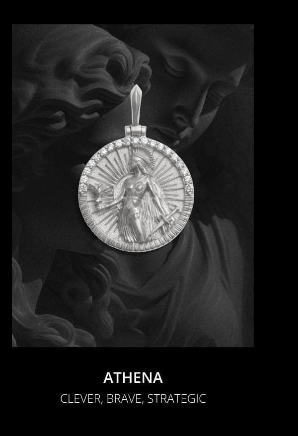 14k Athena Necklace