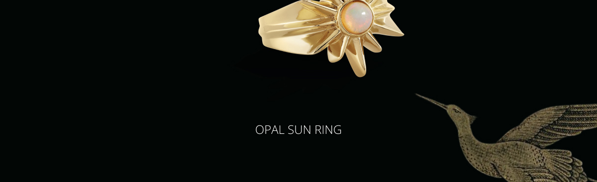Opal Sun Ring