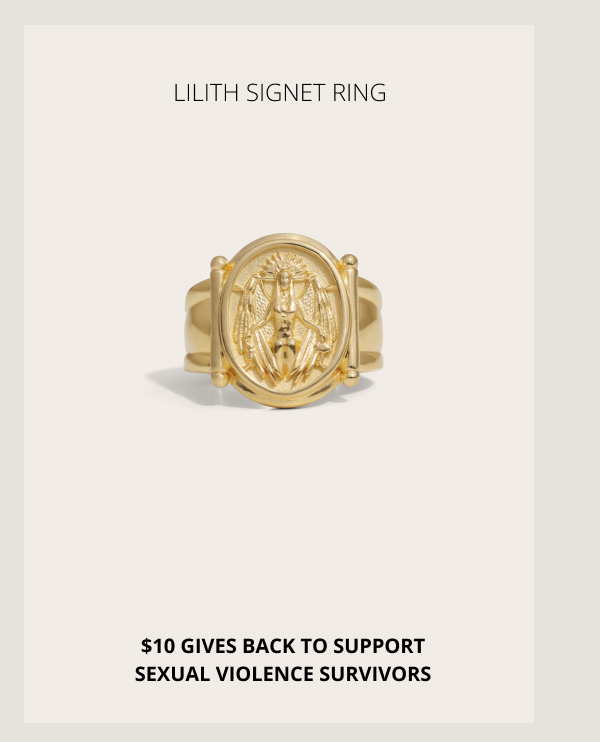 Lilith Signet Ring