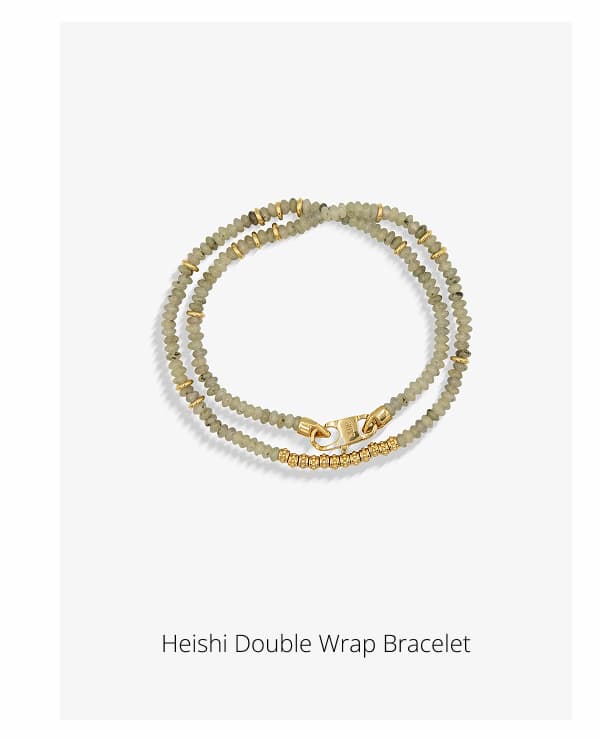 Heishi Double Wrap Bracelet