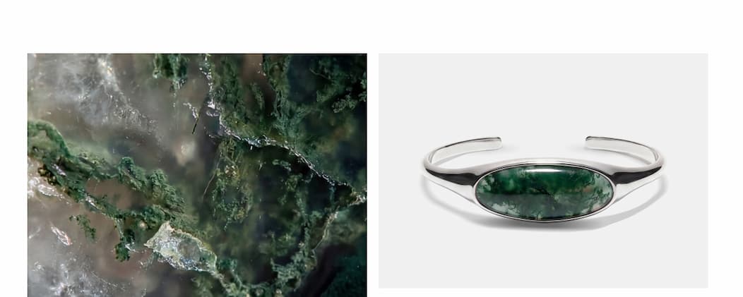 Gemstone Cabochon Stacking Cuff