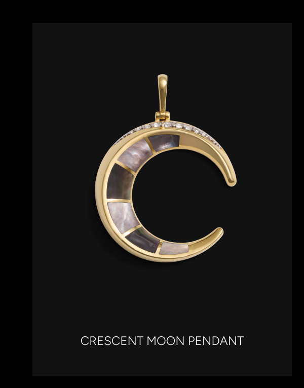 Crescent Moon Pendant