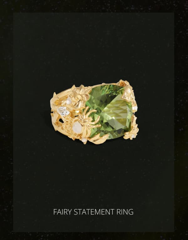 Queen of the Fairies Statement Ring
