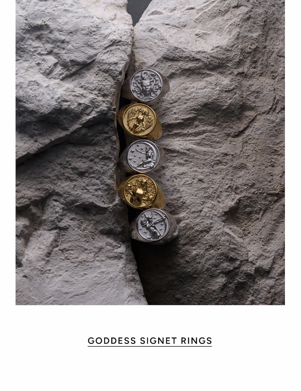Goddess Signet Rings