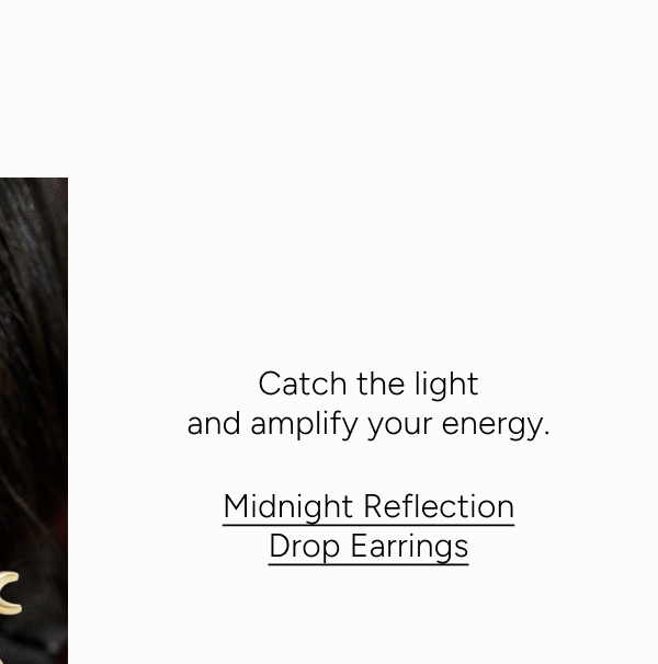 Midnight Reflection Drop Earrings