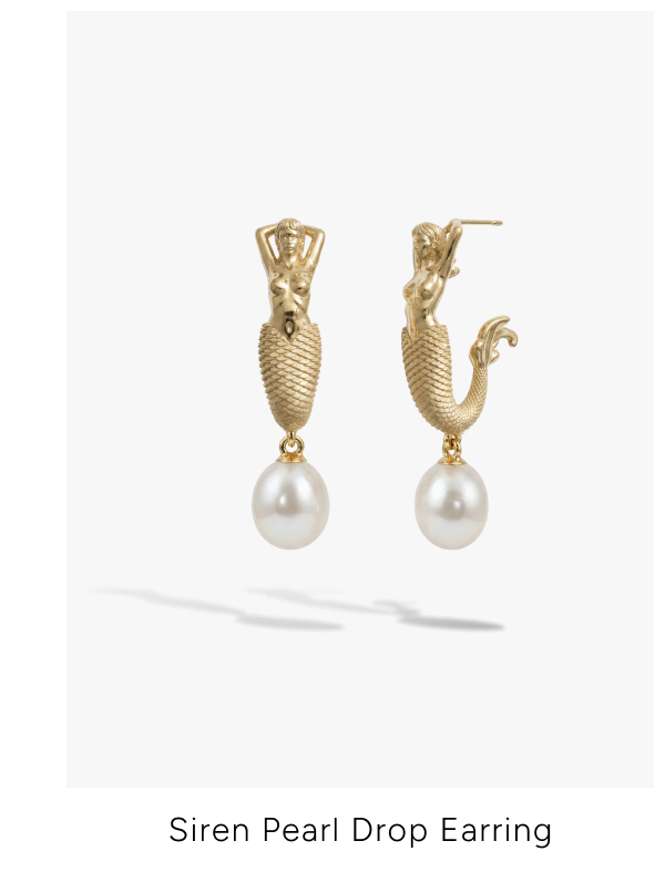 Sea Siren Pearl Earring