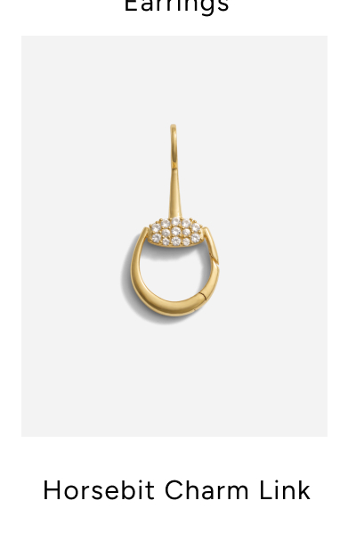 Horsebit Charm Link
