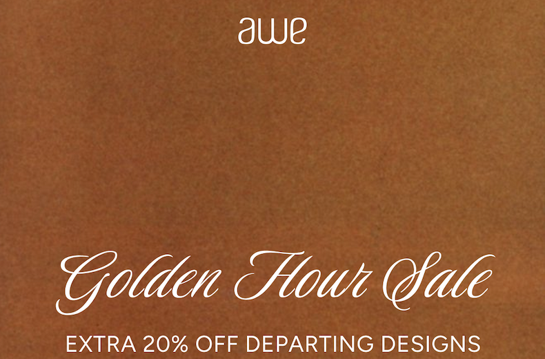 Golden Hour Sale