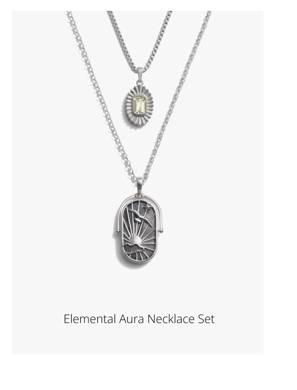 Element Aura Necklace Set