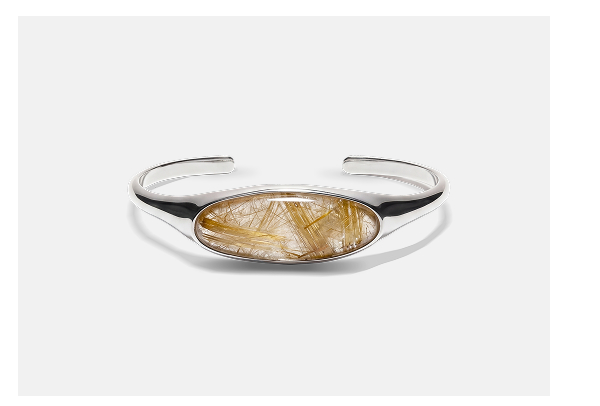 Gemstone Cabochon Stacking Cuff