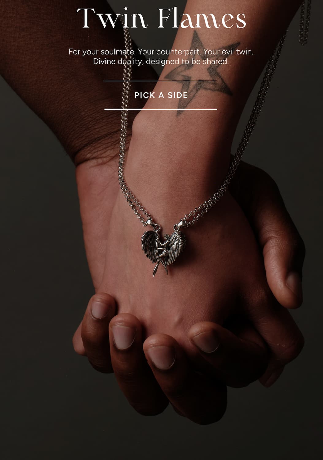 for your soulmate, your counterpart, evil twin, designed to be shared.