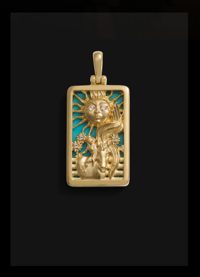 Sun Tarot Necklace
