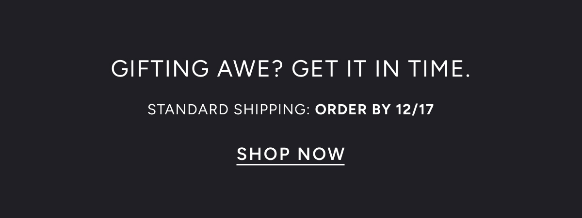 Gifting Awe? Get it in Time