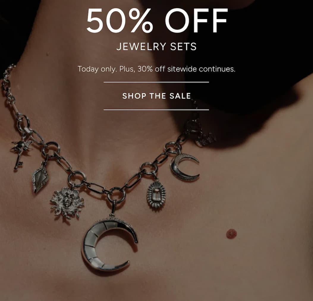 50% Off Jewelry Sets