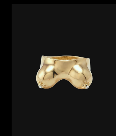 Sapphire Décolletage Ring