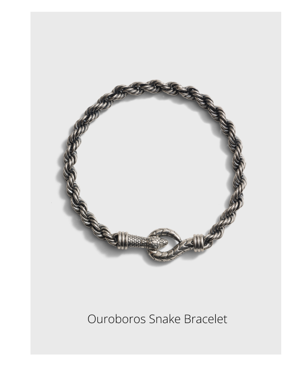 ouroboros snake bracelet