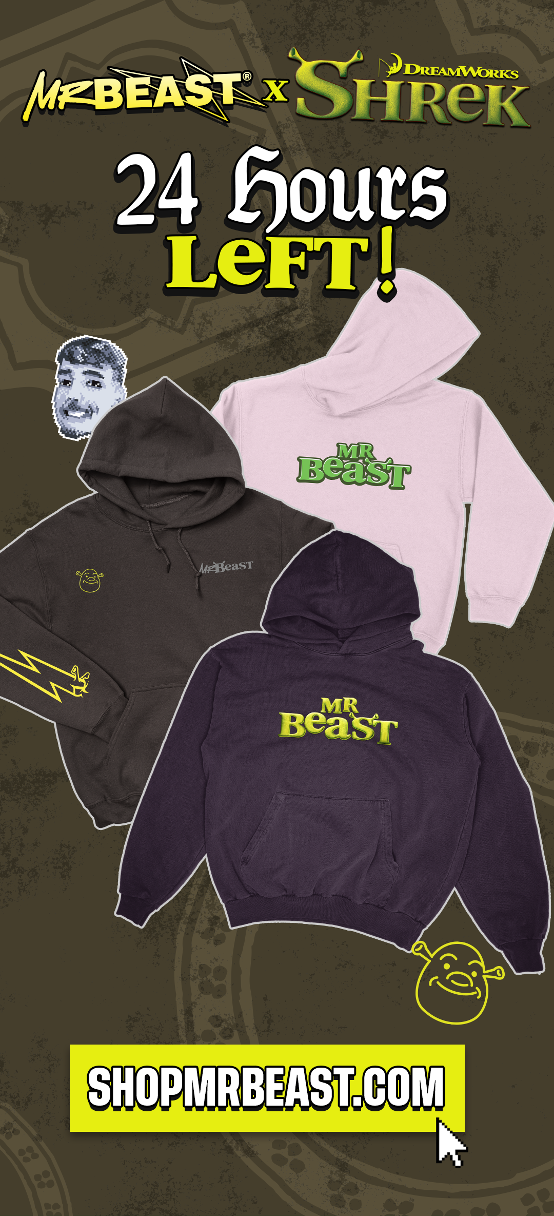 1 Day Left! Get MrBeast x Shrek Now - MrBeast