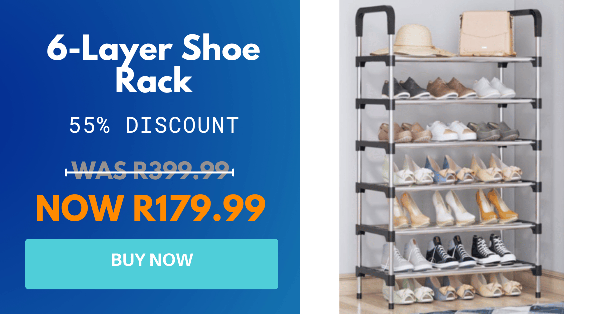 6-Layer Shoe Rack