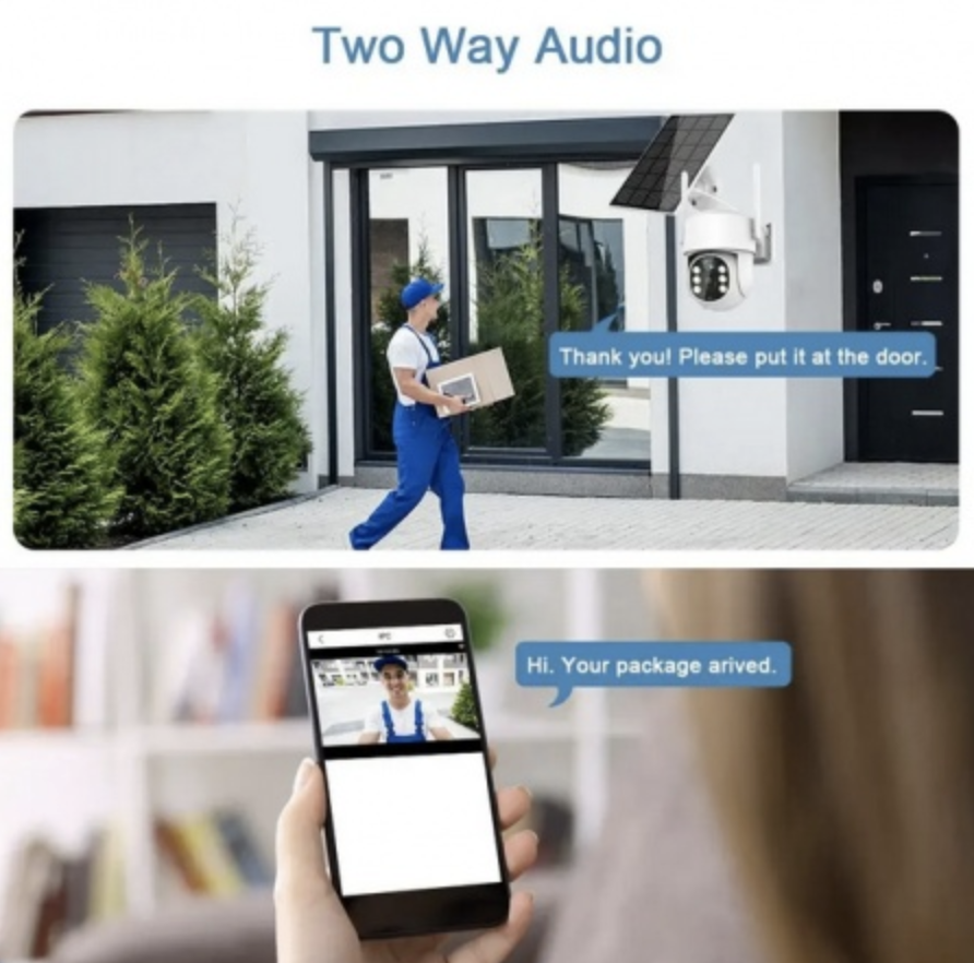 Solar Wifi Smart Camera