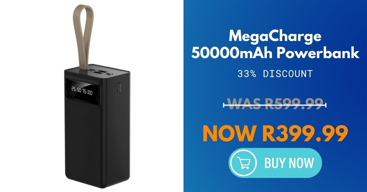 MegaCharge 50000mAh Powerbank