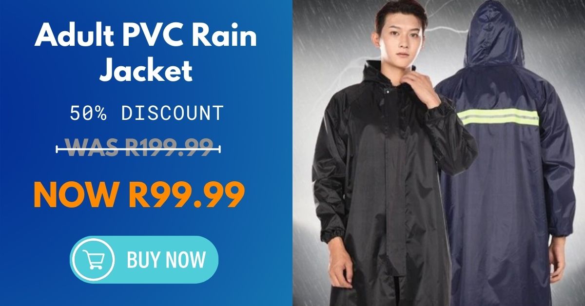 Adult PVC Rain Jacket