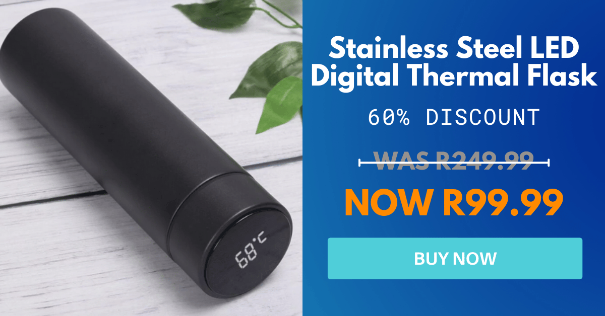 Stainless Steel LED Digital Thermal Flask