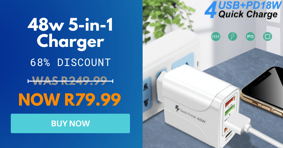48w 5-in-1 Charger