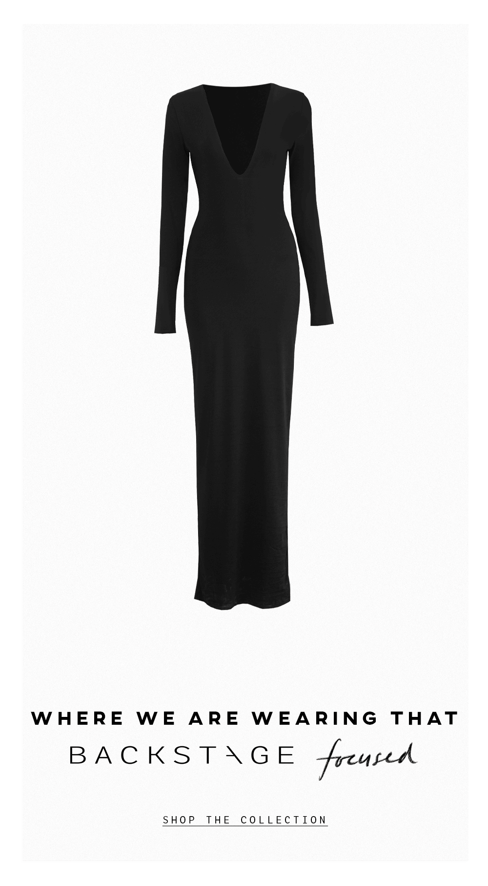 BACKSTAGE STYLES ︎ and where we're wearing them Charcoal Clothing