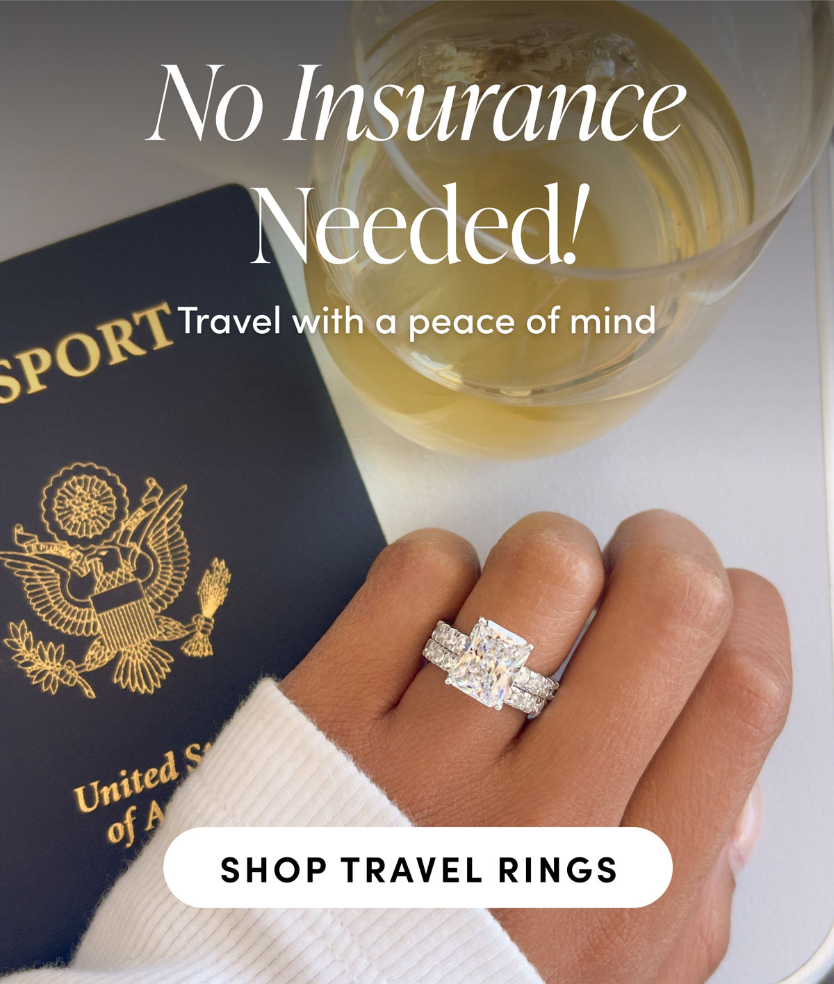 No Insurance Needed! Travel with a peace of mind. Shop Travel Rings.