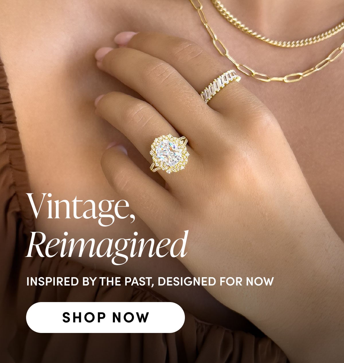 Vintage Reimagined. Inspired By The Past, Designed For Now. Shop Now.