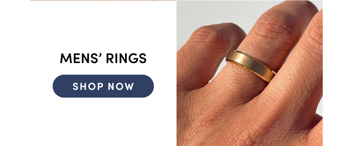 Mens' Rings. Shop Now.
