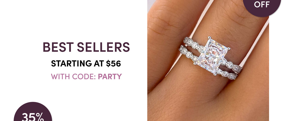 35% Off Best Sellers. Starting At $56 With Code: Party.