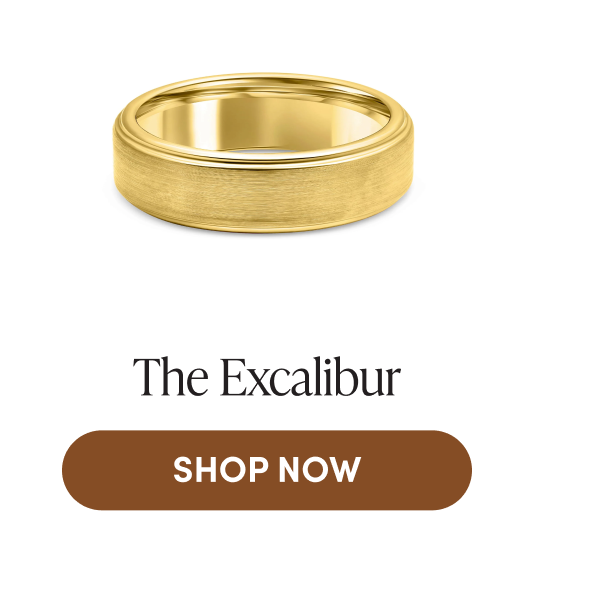 The Excalibur A classic, timeless halo ring set SHOP NOW
