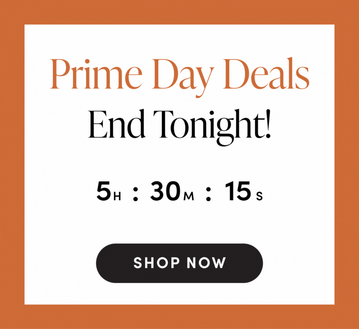 Prime Day Deals End Tonight