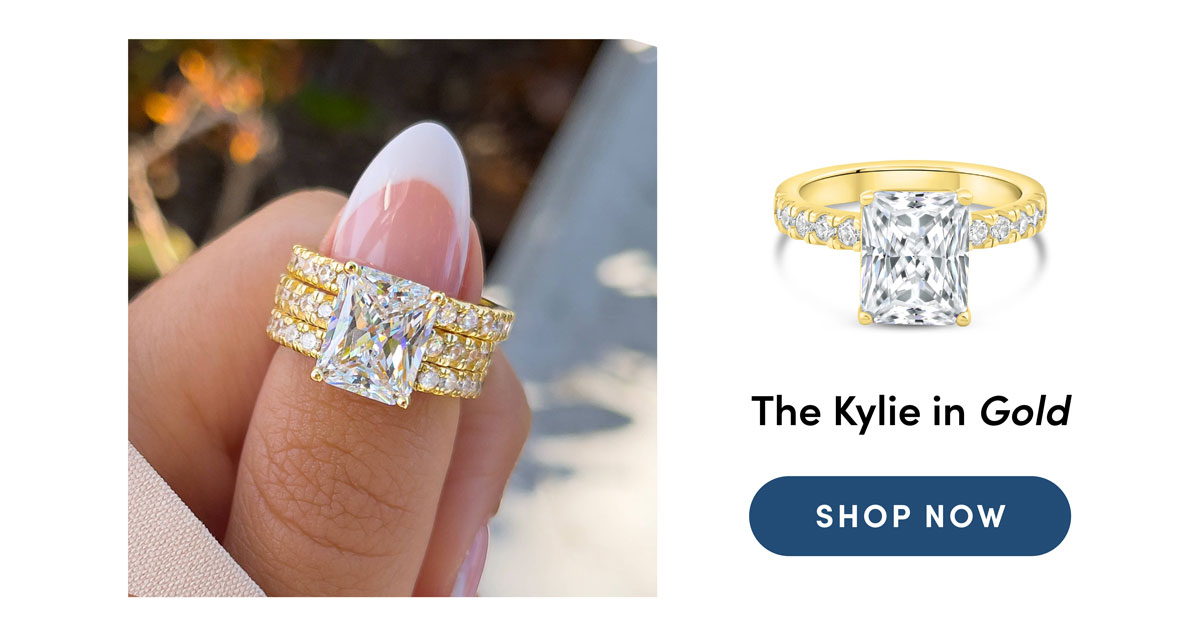 The Kylie In Gold. Shop Now.
