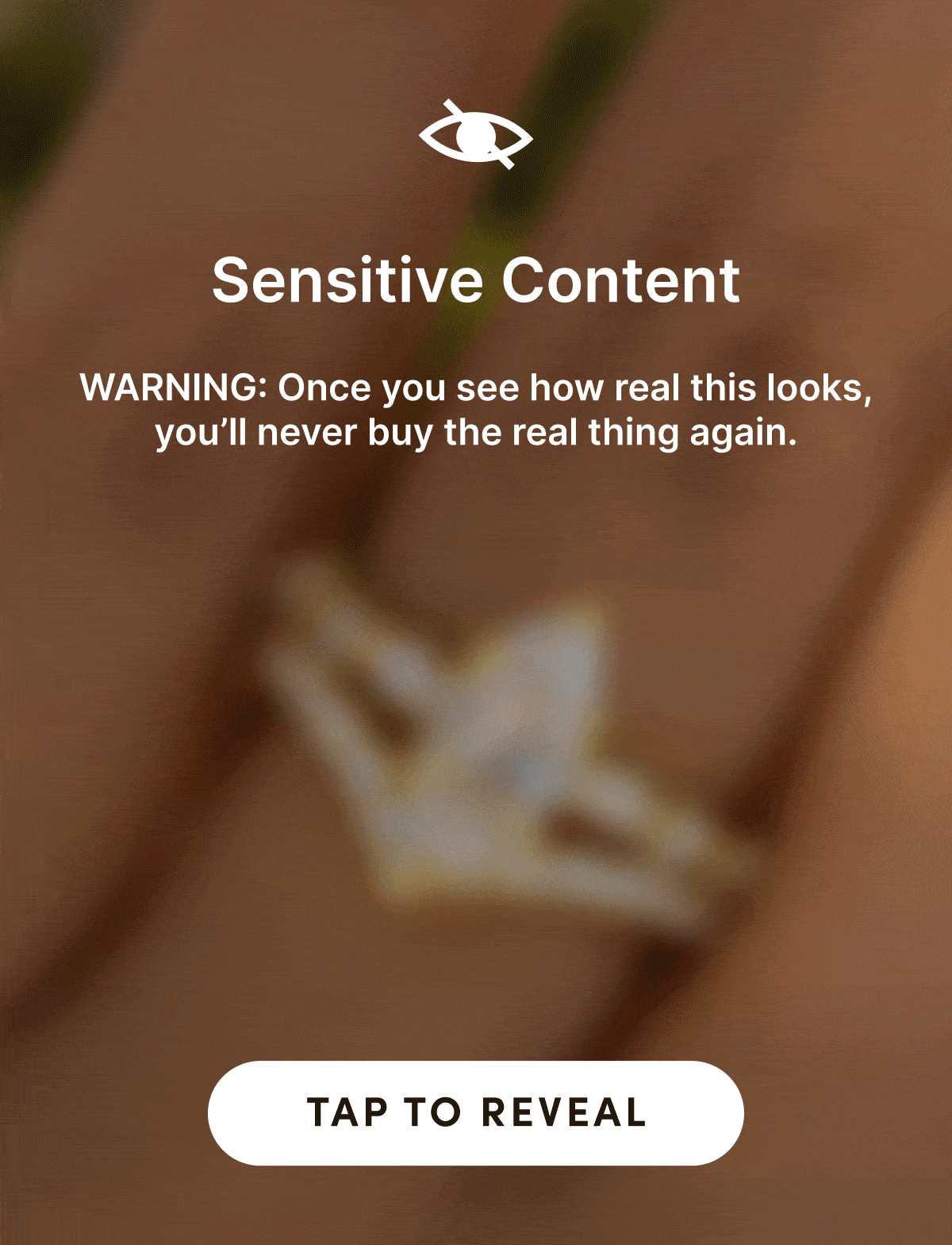 Sensitive Content | Warning: Once you see how real this looks, you'll never buy the real thing again.