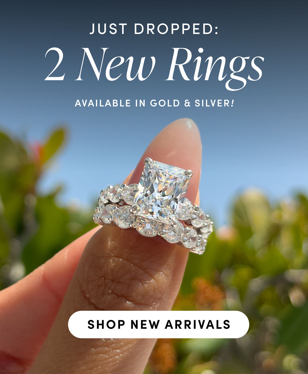 Just Dropped: 2 New Rings. Available In Gold & Silver!