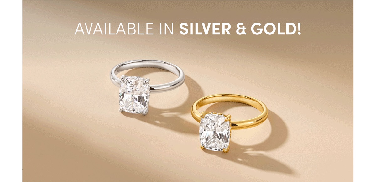 Available in Silver & Gold!