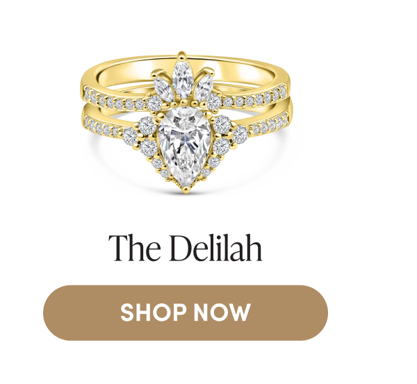 The Delilah A classic, timeless halo ring set SHOP NOW