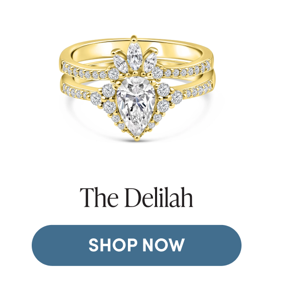 The Delilah A half-eternity chevron band with an eye-catching silhouette SHOP NOW