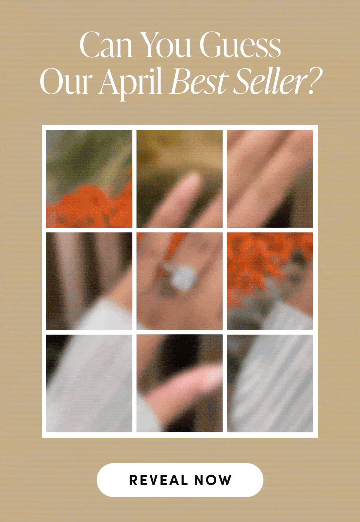 Can you guess our April best seller? Reveal Now.