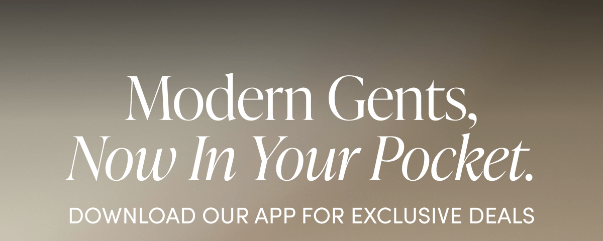 Modern Gents, now in your pocket