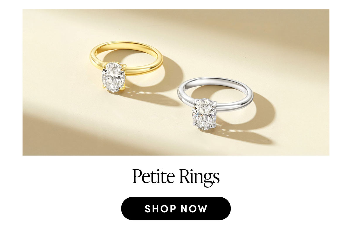 Petite Rings. Shop Now.