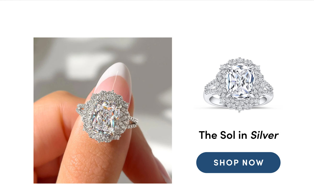 The Sol In Silver. Shop Now.