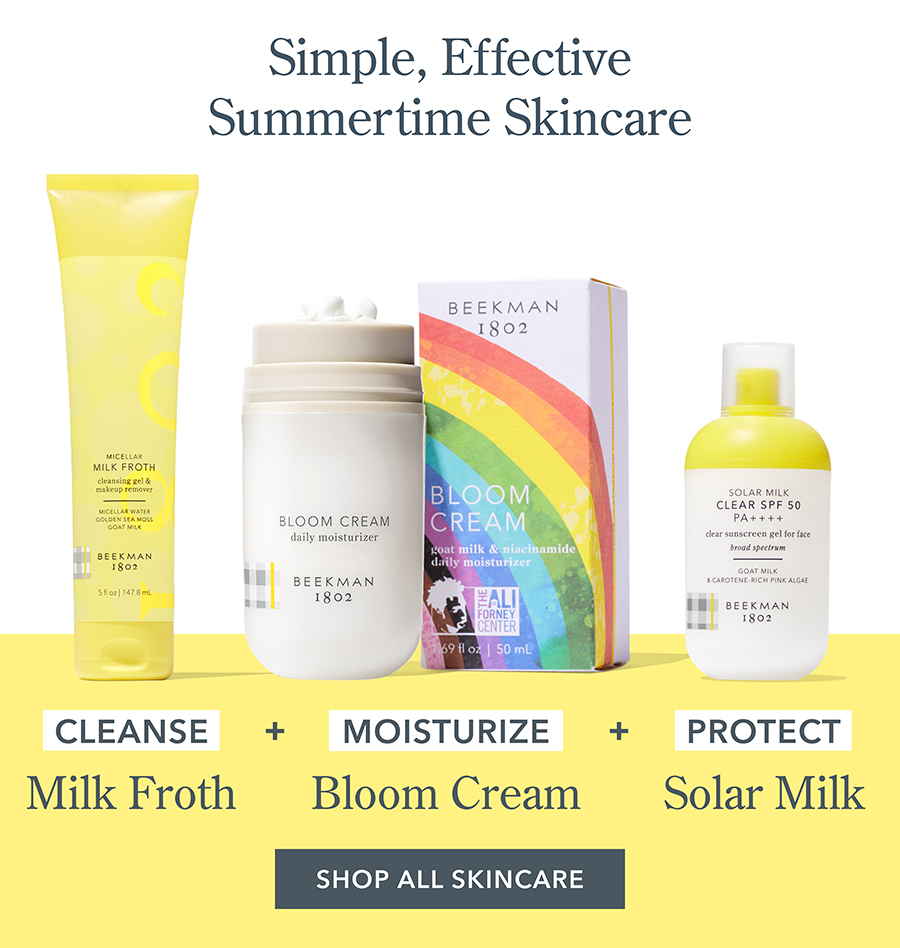 Simple, Effective Summertime Skincare