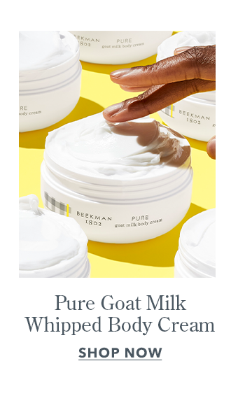 Pure Goat Milk Whipped Body Cream | Shop Now 