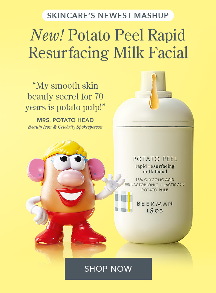 NEW! Potato Peel Rapid Resurfacing Milk Facial | Shop Now